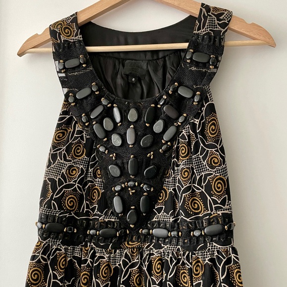 NWOT Anna Sui Silk Dress - Picture 2 of 5